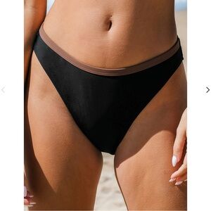 Cupshe Escaping Midrise Bikini Bottoms, NWT